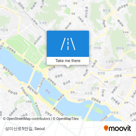 성미산로5안길 map