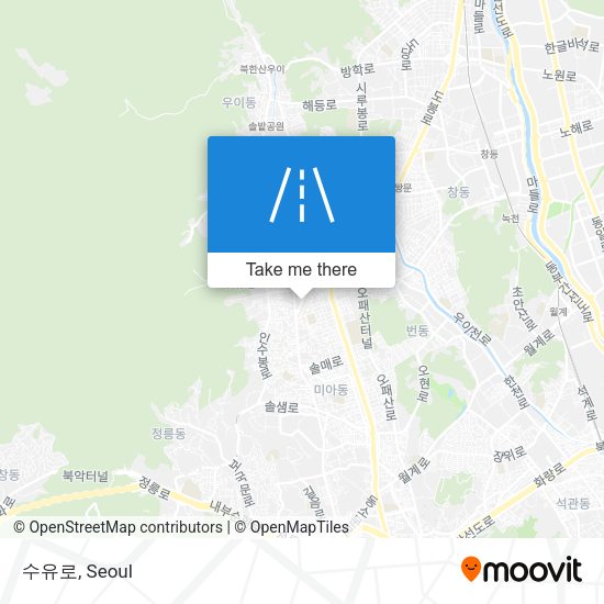 수유로 map