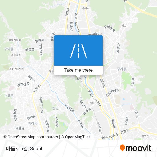 마들로5길 map