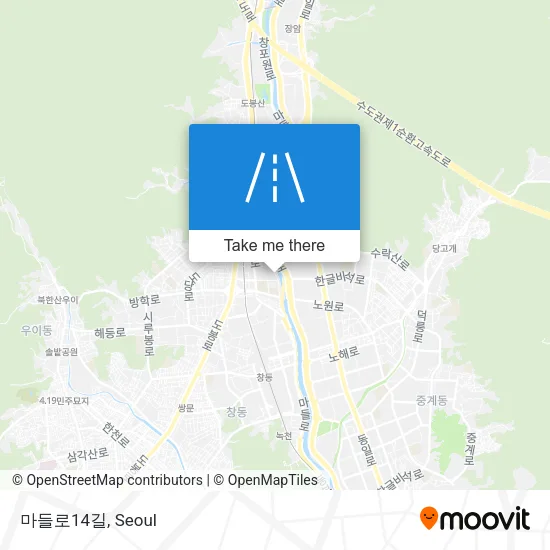 마들로14길 map