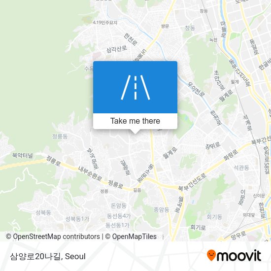 삼양로20나길 map