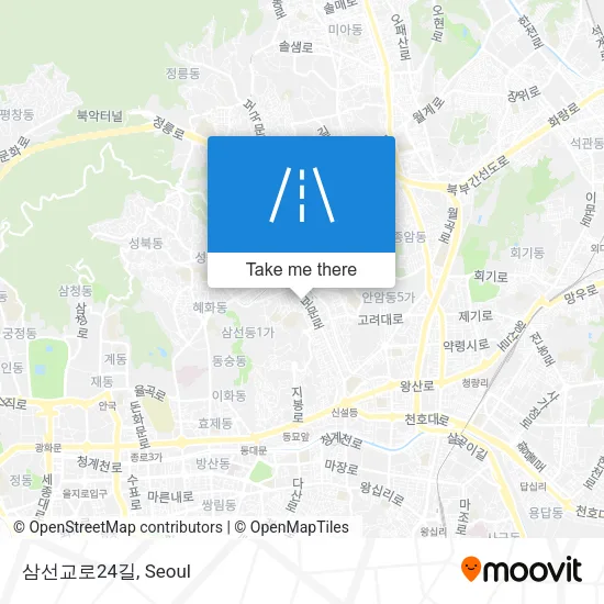 삼선교로24길 map