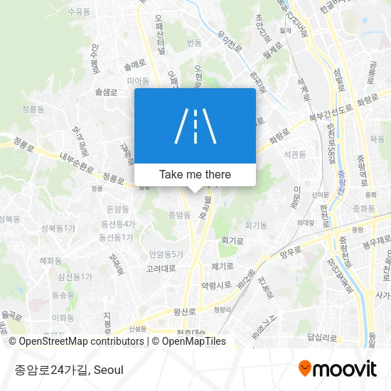 종암로24가길 map