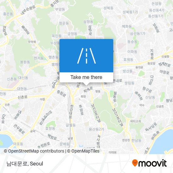 남대문로 map