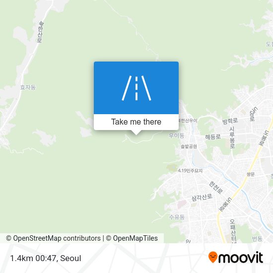 1.4km 00:47 map