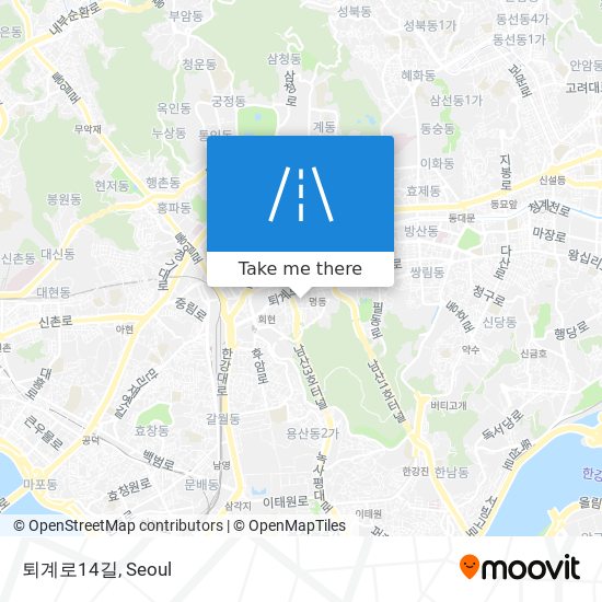 퇴계로14길 map