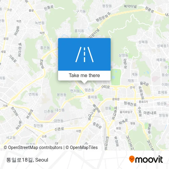 통일로18길 map