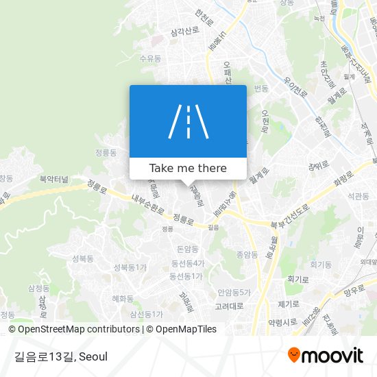 길음로13길 map