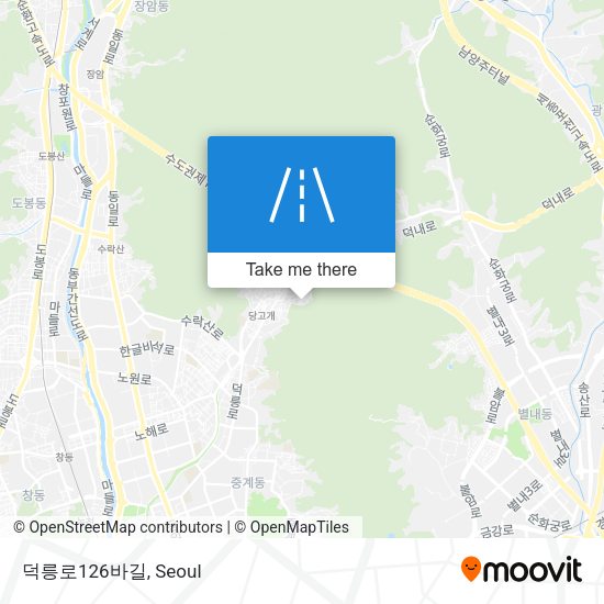 덕릉로126바길 map