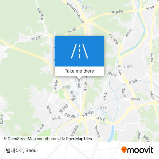 별내5로 map
