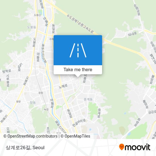 상계로26길 map