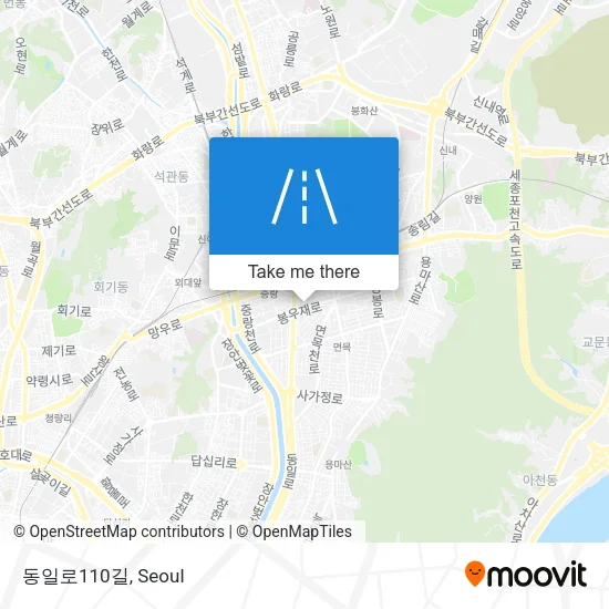 동일로110길 map