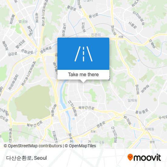 다산순환로 map