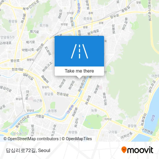 답십리로72길 map