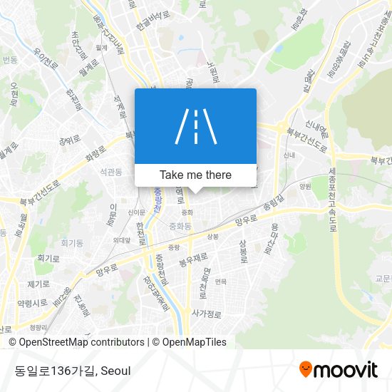 동일로136가길 map