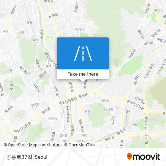 공릉로37길 map