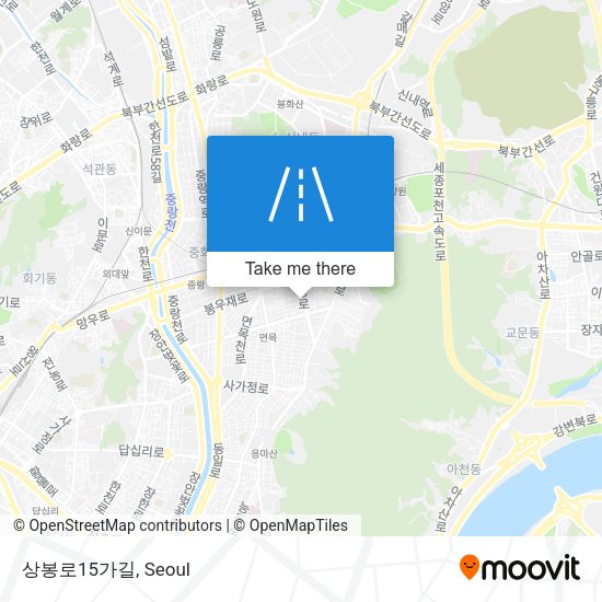 상봉로15가길 map