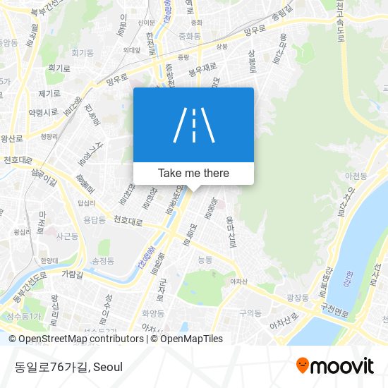 동일로76가길 map