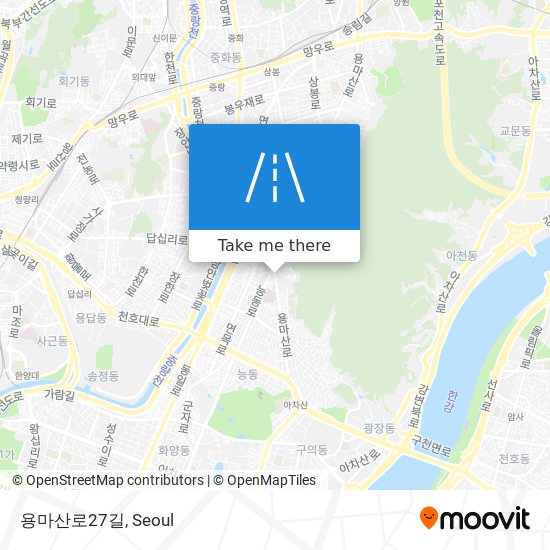 용마산로27길 map