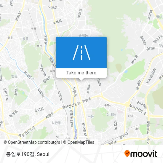동일로190길 map