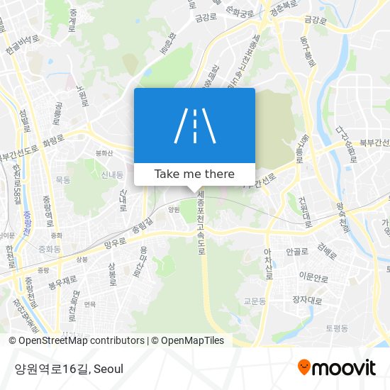 양원역로16길 map