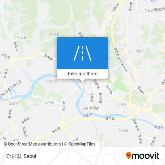 강천길 map