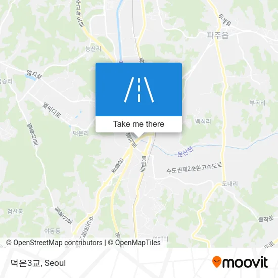 덕은3교 map