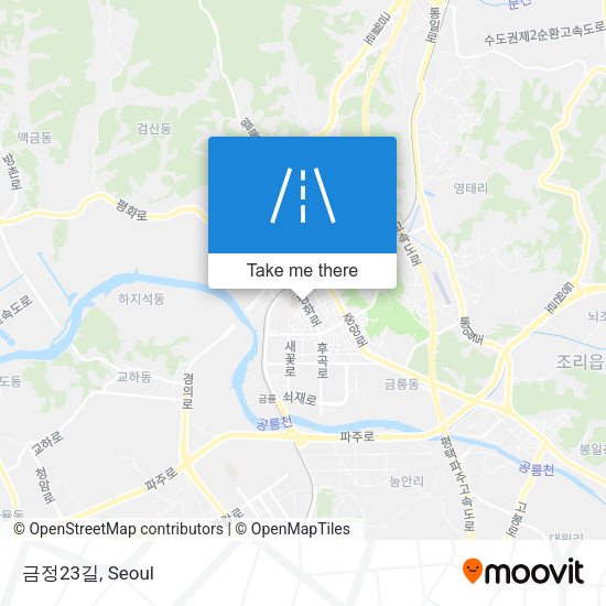 금정23길 map
