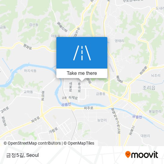 금정5길 map