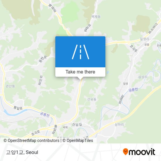 고양1교 map
