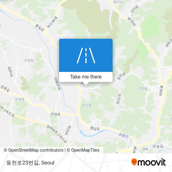 동헌로23번길 map