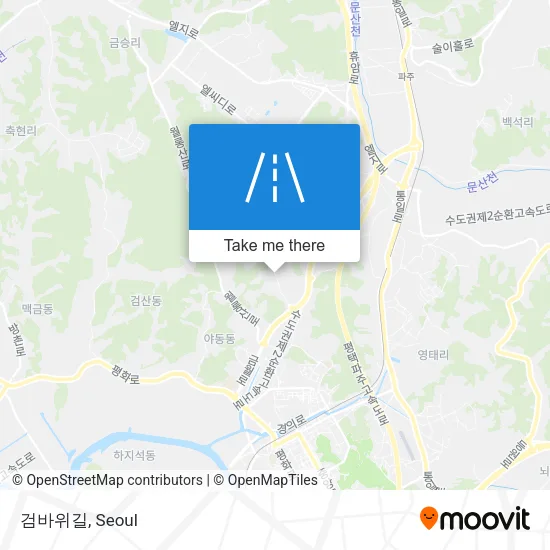 검바위길 map