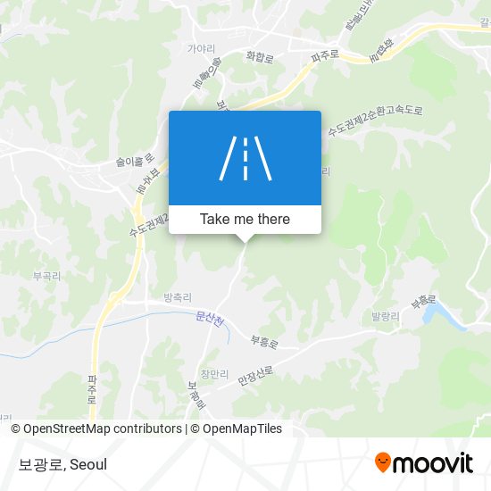 보광로 map