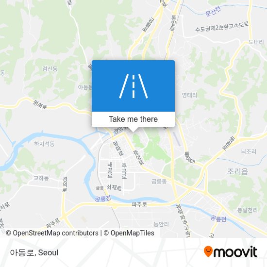 아동로 map