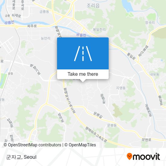 군자교 map