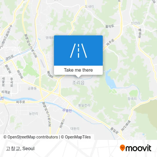 고창교 map