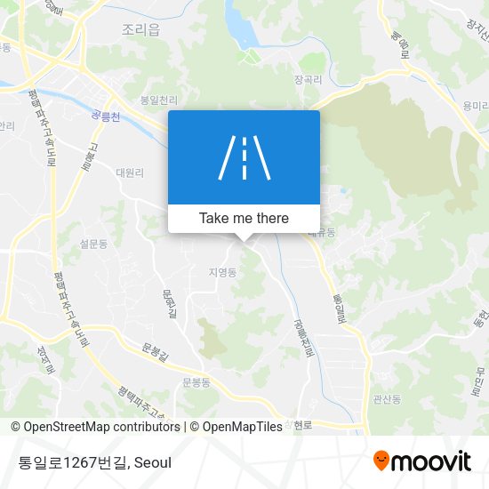 통일로1267번길 map