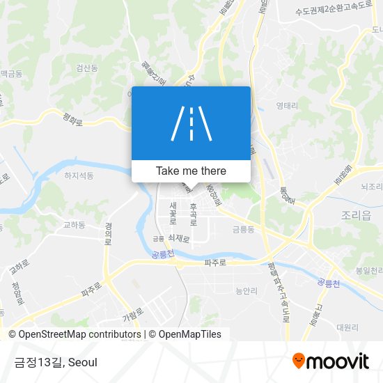 금정13길 map