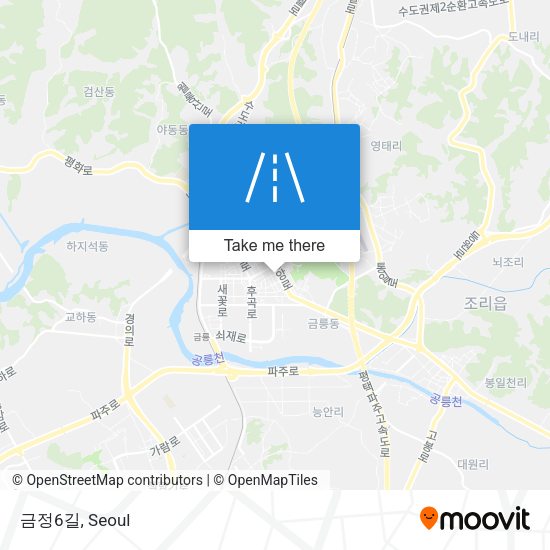 금정6길 map