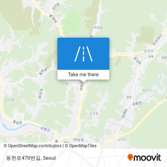 동헌로470번길 map