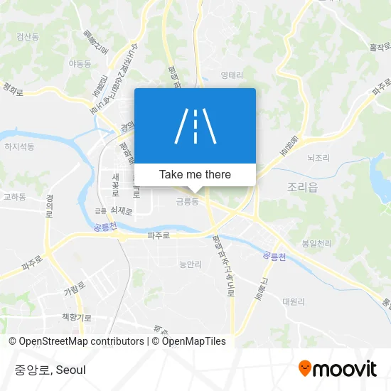 중앙로 map