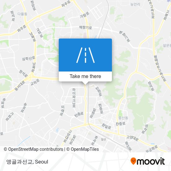 앵골과선교 map
