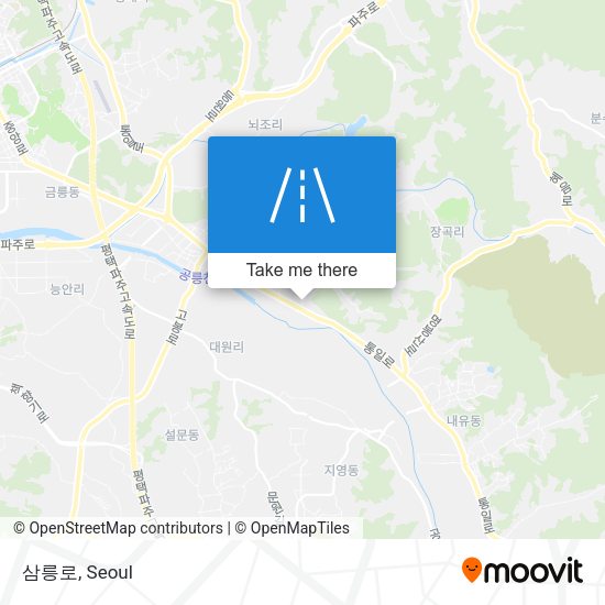 삼릉로 map