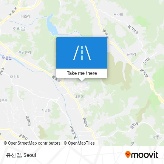 유산길 map