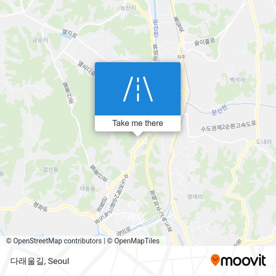다래울길 map