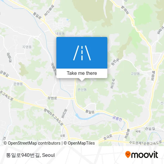 통일로940번길 map