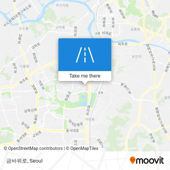 금바위로 map