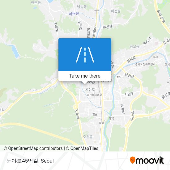 둔야로45번길 map