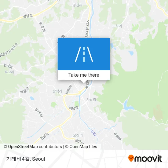 가래비4길 map