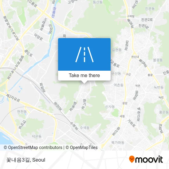 꽃내음3길 map